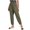 Green, variant on Sngxgn Women's Pants with Pockets High Waisted Stretch Pants for Women Travel Work Casual(Black,XXL)