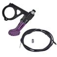 thumbnail image 1 of Colaxi Bike Seatpost Dropper Remote Lever with Cable and End Cap for Outdoor Riding, 1 of 8