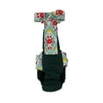 thumbnail image 3 of Barkertime Christmas Ornaments on Green Dog Diaper Overall, 3 of 5