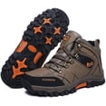 thumbnail image 2 of Mens Hiking Boots Non-Slip Outdoor Mid Top Ankle Boot Breathable Hiker Camping Trekking Shoes, 2 of 15