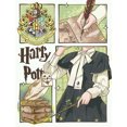 thumbnail image 1 of Cuadros Decorativos Bordado completo Hilo de algodón ecológico 18CT Impreso Harry Potter Punto de cruz (AFF044) Wdftyju de costura negro 4 estilos, 1 of 9