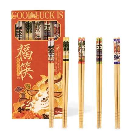 Bamboo Chopstick, 5 Pairs