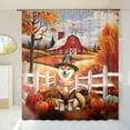 thumbnail image 3 of Thanksgiving Shiba Inu Pilgrim Grateful, Thankful, Blessed Fall Welcome Shower Curtain Shibas Dog Lovers Gifts Idea Waterproof Bathroom Bathtub Curtain - 00021, 3 of 5