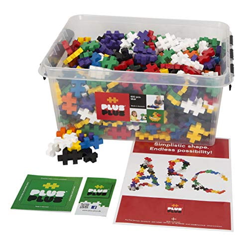 Kit de construction Plus Plus 1200 pièces Plus plus : King Jouet, Lego,  briques et blocs Plus plus - Jeux de construction