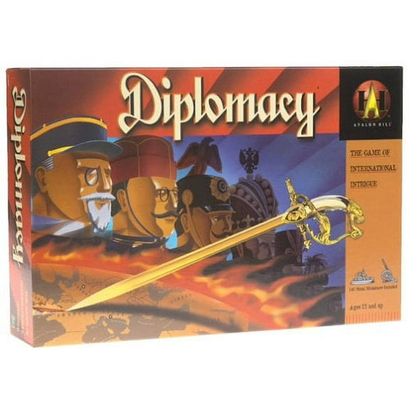 Avalon Hill Diplomacy Board Game