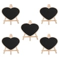 thumbnail image 2 of Decorative Chalkboard Set 5Pcs DIY Assembled Message Writing Boards For Birthday Parties And Weddings 9.04X6.09X0.20 Inch, 2 of 3
