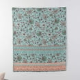 thumbnail image 2 of Barefoot Bungalow Audrey Floral,Stripe Microfiber/Cotton Throw, 50" x 60", 2 of 6