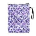 thumbnail image 2 of HELLHERO Zipper Pouch Book Organzier Holder Zipper Book Cover Carrying Case Decorative Design with Carrying Book Case 11.4 Inch X 8.66 Inch, Butterflies, 2 of 8