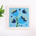 thumbnail image 1 of Embroidery Punch Needle kit Frame, Embroidery Starter Kits for Beginner Kids,Punch Needle Fabric with Pattern,Threader, Yarns,Pinch Needle, Embroidery Hoops & Rug Punch(Blue), 1 of 6