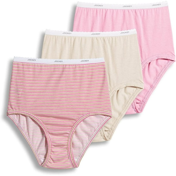 Jockey Women's Underwear Classic Brief - 3 Pack - Walmart.com