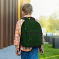 thumbnail image 6 of Rocae Emerald Green Sparkling for Comfortable Student Backpack - Lightweight ,Durable School Bag Ideal for Middle School, High School, and College, 6 of 6