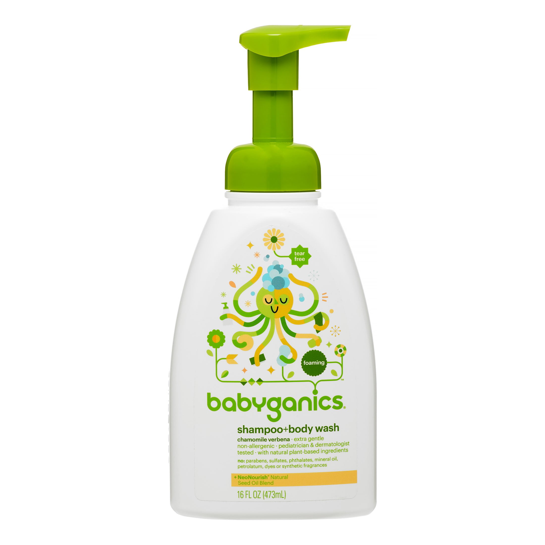 babyganics shampoo and body wash walmart