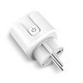 thumbnail image 1 of Tuya WiFi Smart Plug Wireless Bluetooth-compatible Dual Modes Socket Socket WiFi Bluetooth-compatible for Water Heater 20A Fireproof Power Outlet EU Plug, 1 of 9