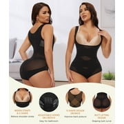Vaslanda Body Shaper for Women Tummy Control Shapewear Bodysuit Seamless Faja Colombian Butt Lifter Waist Trainer Girdles