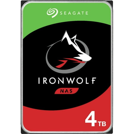 Seagate - IronWolf 4TB Internal SATA NAS Hard Drive with Rescue Data Recovery Services