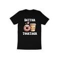 thumbnail image 4 of Better Together Donut Coffee Valentines Day Men Women Gift T-Shirt Valentines Day Adults Kids Boys Girls Presents Men Women Kids Tshirt, 4 of 10