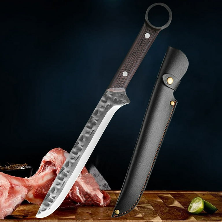  Meat cleaver, 5 Outdoor Knife Survival Forged