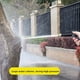 thumbnail image 5 of Juego de rociado de agua de lavado de autos a alta presión | Aleación de zinc y cobre | Doble uso para el hogar, el automóvil, el riego o la limpieza del jardín | 17x14cm | Manguera de 5 m/16 pies, 5 of 8