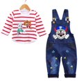 thumbnail image 3 of Conjunto de ropa de 2 uds para bebé recién nacido de 0 a 3 años, camisa de manga larga de la Patrulla Canina, mono, pantalones, conjunto infantil para niño pequeño, 3 of 5