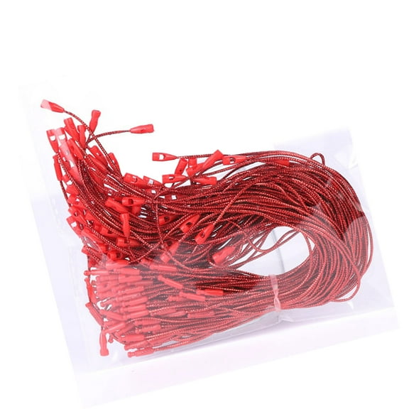 100Pcs Holiday Party Ornament Hangers Ribbon Hangers for Christmas Ornament Safe Fasteners Designs Straps