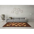 thumbnail image 3 of Ahgly Company Indoor Rectangle Oriental Brown Modern Area Rugs, 5' x 8', 3 of 4