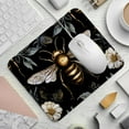 thumbnail image 2 of Bee Desk Pad Mousepad Gaming Mouse Pad, Square 8.3x9.8 Inch Non-Slip Rubber Bottom Printed, Suitable for Office and Gaming, 2 of 6