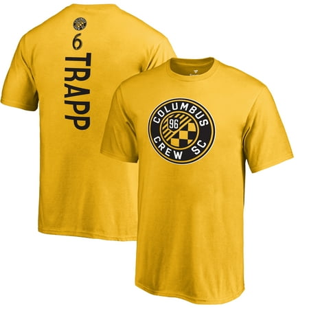 - Wil Trapp Columbus Crew SC Fanatics Branded Youth Backer Name & Number T-Shirt - Yellow