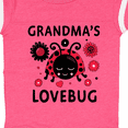 thumbnail image 4 of Inktastic Valentine's Day Grandma's Lovebug Girls Baby Bodysuit, 4 of 5