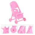 thumbnail image 4 of 4Pcs Simulation Baby Stroller Plaything Plastic Trolley Model Toy Kids Role-playing Toy, 4 of 6