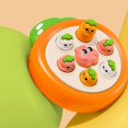 thumbnail image 2 of Kids Whack Toy Cartoon Radish Shaped Improve Reactivity Pounding Interactive Educational Toy, 2 of 4