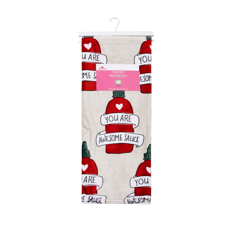 Valentine's day blankets walmart sale