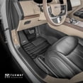 thumbnail image 6 of TuxMat - for Land Rover Range Rover LWB 2023-2026 Models - Custom Car Mats - Maximum Coverage, All Weather, Laser Measured - This Full Set Includes 1st, 2nd and 3rd Rows, 6 of 10