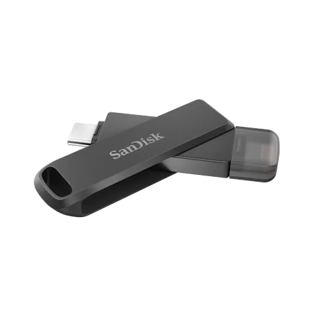 SanDisk 128GB iXpand Flash Drive Luxe, for iPhone and iPad - SDIX70N-128G-AG6NE