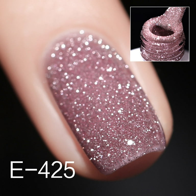 HSMQHJWE Glitter for Nails Flashing Polish Colorful Diamonds 7.3ml  Reflective For Woman Nail DIY Nail Polish Dry Spray 