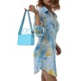 thumbnail image 3 of Sunloudy Female Handbag,Large Capacity Solid Color Storage Bag Fidget Toys,20*11*5.7cm, 3 of 9