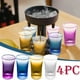 thumbnail image 1 of Xihbxyly Solo productos fabricados en Estados Unidos Copas de vino y vasos de agua sin tallo de acrílico, hechos de plástico irrompible, 1 of 7