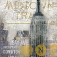 thumbnail image 2 of Fischer, David 20x20 Gold Ornate Wood Framed with Double Matting Museum Art Print Titled - NY I, 2 of 4