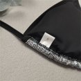 thumbnail image 4 of Traje baño crochet para mujer, top con cuello halter, 4 of 5