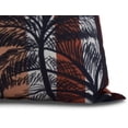 thumbnail image 2 of Simply Daisy, 26 x 26 Inch, Thin Stripe Palm, Stripe Print Pillow, Gold, 2 of 2