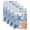 White Blue, variant on Navy Blue Coastal Kitchen Towels Set of 2, Starfish Coral Summer Beach Nautical Ocean Absorbent Dish Towels for Kitchen, Microfiber Hand Towel, Quick Drying Tea Towel for Cleaning Dishcloths