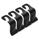 thumbnail image 1 of Gancho, paquete de 4 Clips para coche, perchas con cierre automático, organizador de bolsas para bolso, bolso, abrigo, 1 of 9