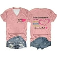 thumbnail image 4 of Tittly T Shirts for Women Graphic Tees To The Person Behind Me: You Are Amazing And Enough Remember That Printed Top T Shirt Tshirts Shirts Womens Tops Pink S, 4 of 4