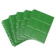 thumbnail image 2 of Gamegenic - Green Sideloading 18-Pocket Pages (10 Pack), 2 of 2
