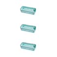 thumbnail image 1 of kurtrusly Multifunctional Hanging Shower Organiser – Rust-Proof And Stackable Storage Easy-to-Clean Shower Organiser No Drilling square green 3Set, 1 of 6