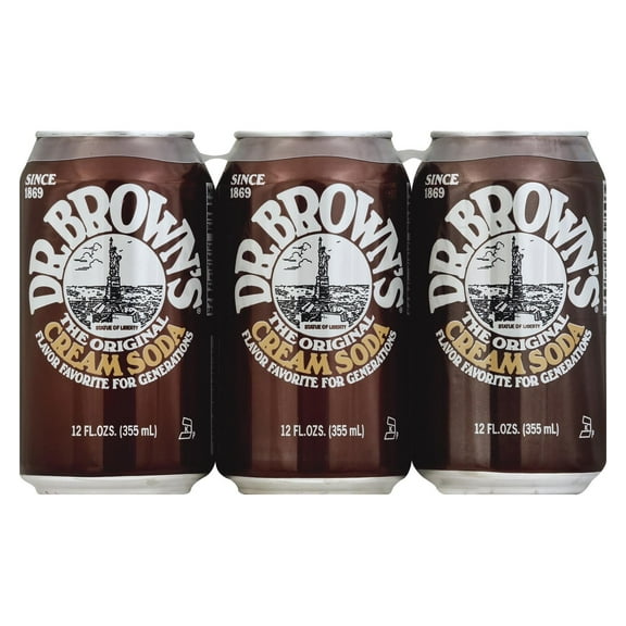 Dr. Brown - Soda Cream - Case of 4 - 6/12 FZ
