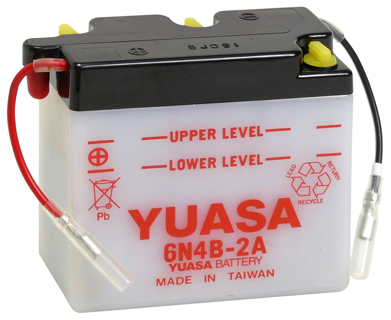 YUAM26B4B 6N4B 2A Battery 6 Volt 4 Amp hour Battery By Yuasa yuam26b4b-6n4b-2a-battery-6-volt-4-amp-hour-battery-by-yuasa