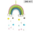 thumbnail image 1 of Macrame Rainbow Wall Hanging Decor Garland Colorful Ball Compatible With Kids, 1 of 5