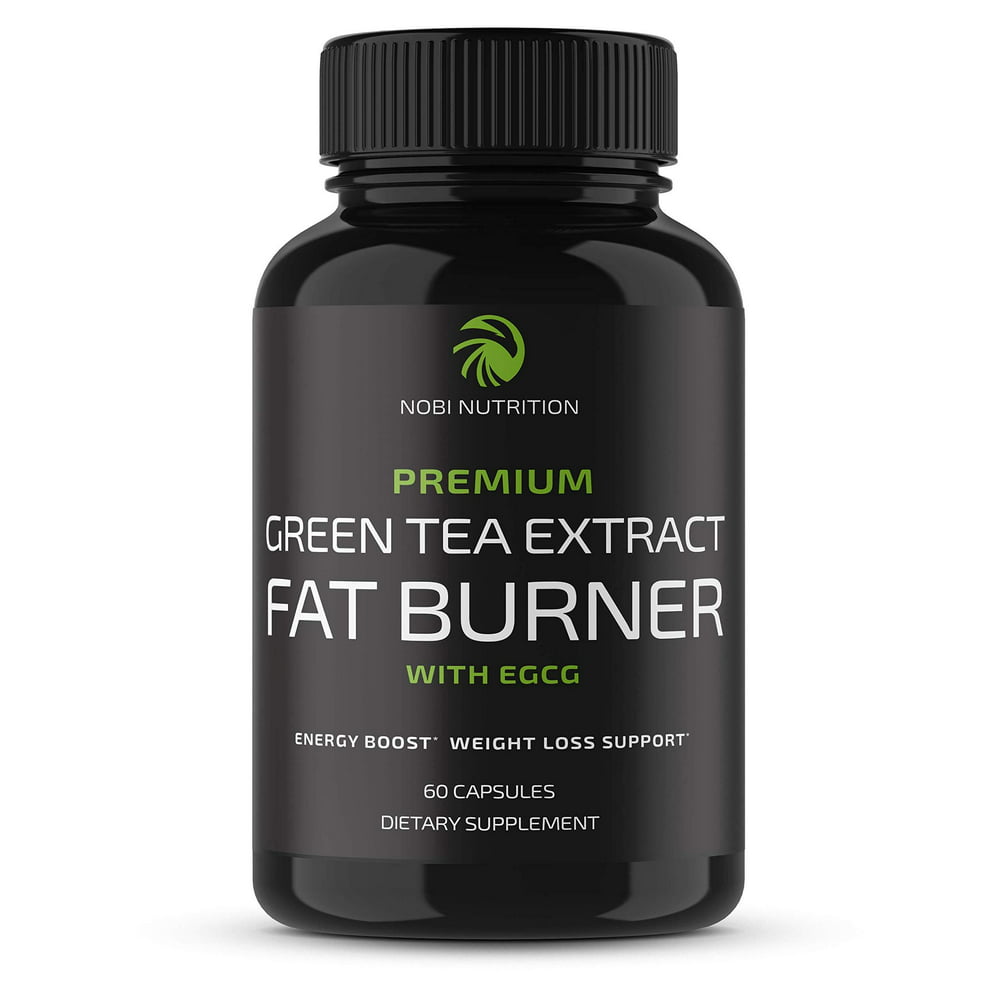 Nobi Nutrition Green Tea Fat Burner - Green Tea Extract Supplement with