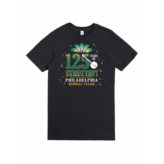 Mummers 125 Years of Struttin’ T-Shirt – Philadelphia Parade Vintage Graphic Tee