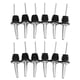 thumbnail image 1 of 12 tapones vertedores de acero inoxidable para botellas de vino y licores, 1 of 8